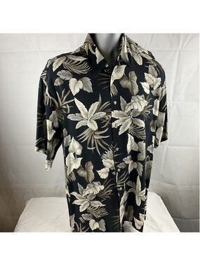 Men’s Pierre Cardin Hawaiian Shirt Size Large